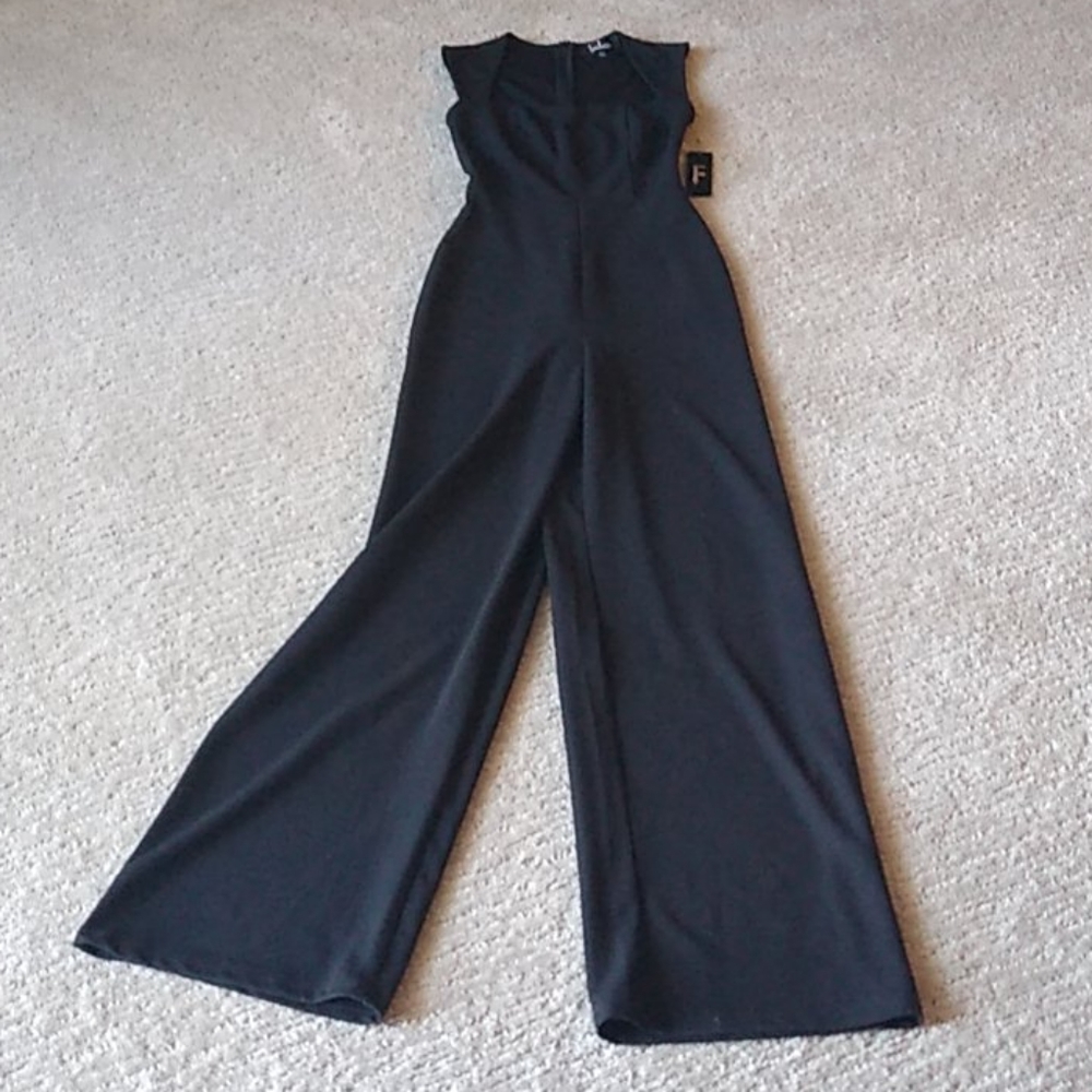 NWT Lulu's black jumpsuit
